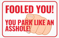 Pack of 20 - Fooled You! Money Parking Cards