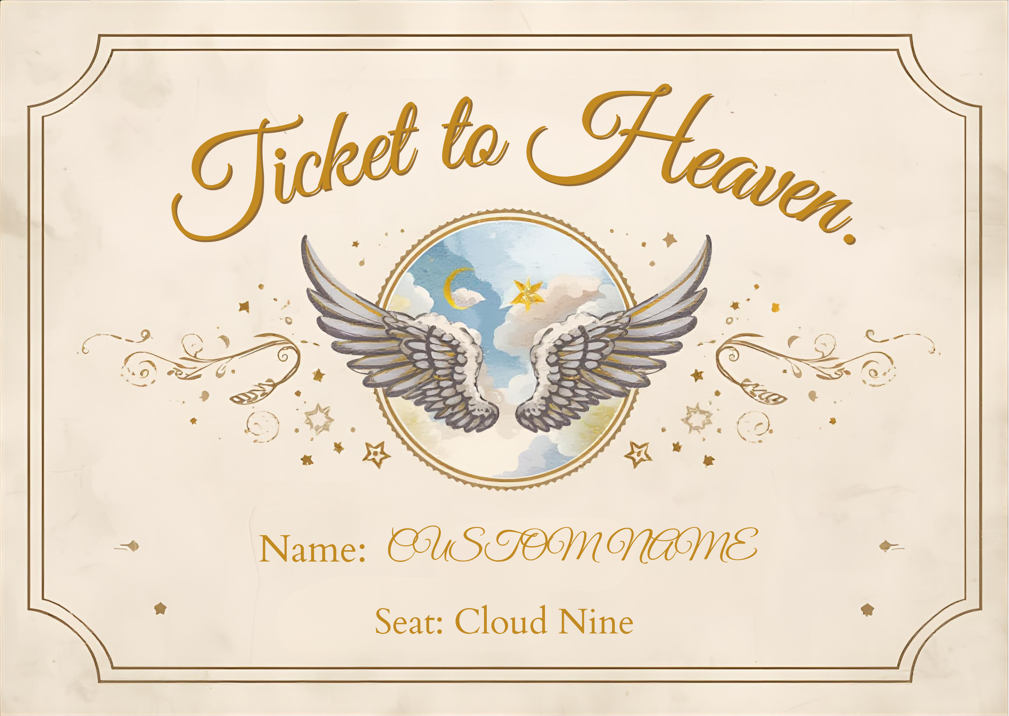 Ticket To Heaven - Digital Download